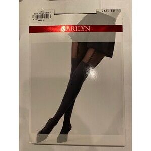 Marilyn Zazu B11 Black and Silver Size 1/2